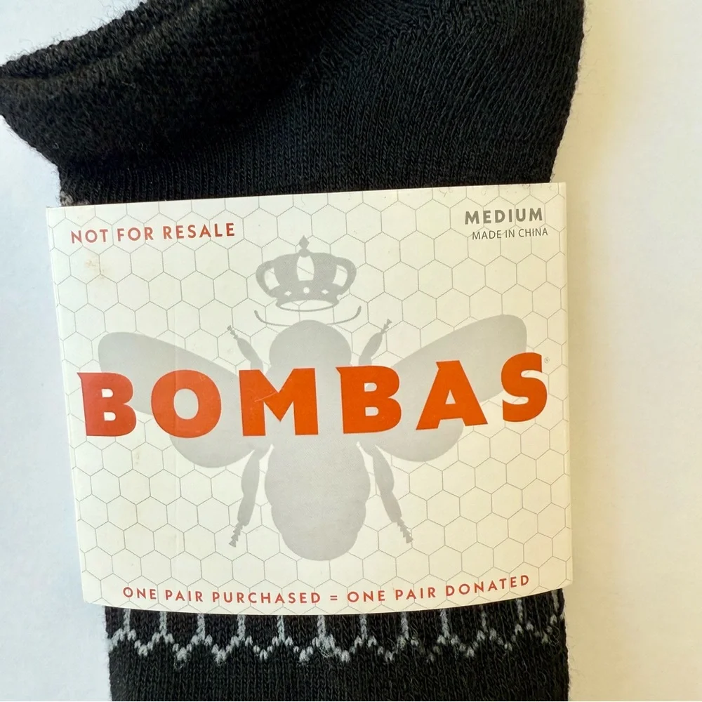 BNWT BOMBAS special designed ankle sock size MEDIUM UNISEX